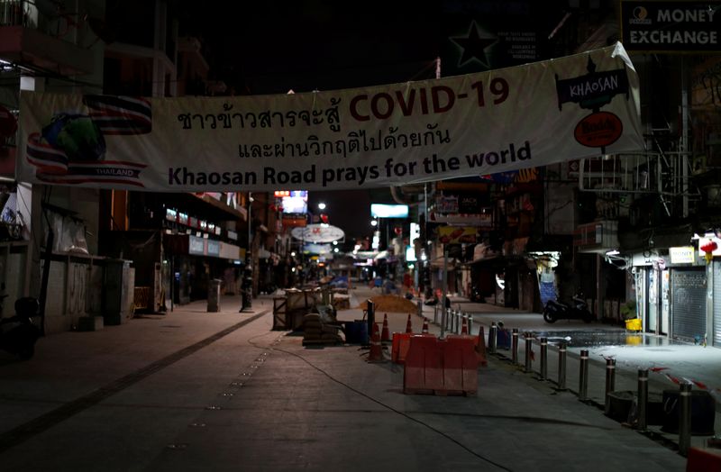 タイ、全土に夜間外出禁止令　新型コロナ抑制