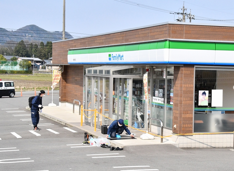 越前市のコンビニで強盗未遂、逮捕