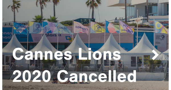 カンヌライオンズ、本年度の開催を中止