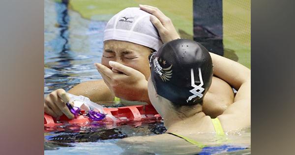2016年4月4日、高校1年生で日本新。池江璃花子、衝撃の泳ぎと溢れる涙。