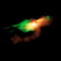 銀河中心の超巨大ブラックホールから噴出するジェット　運動の詳細が明らかに