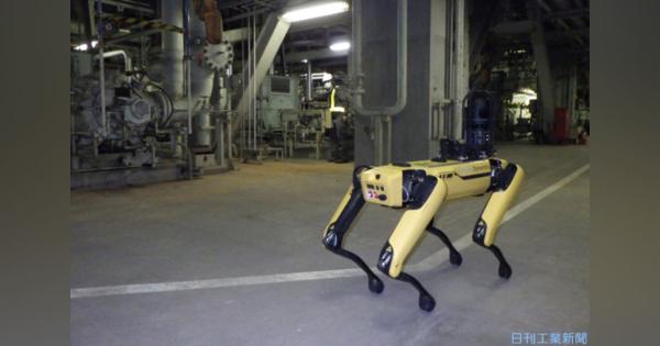 世界でも珍しい…４足歩行ロボが電力設備を巡視する