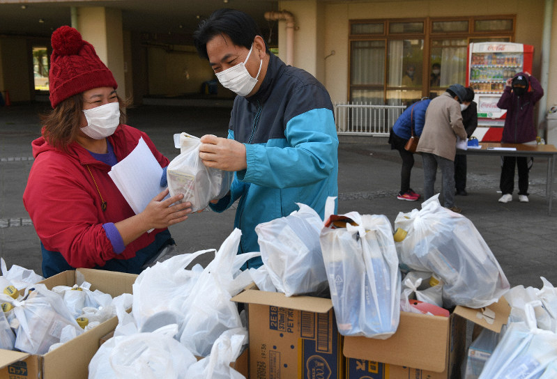 外国人住民に食料支援　名古屋のNPO　新型コロナ感染拡大で失業、勤務減