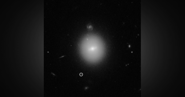 未発見だった中規模ブラックホール　ハッブル宇宙望遠鏡が証拠を捉える