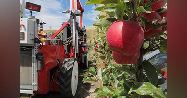 リンゴ自動収穫機のスタートアップに2億7500万円を追加出資