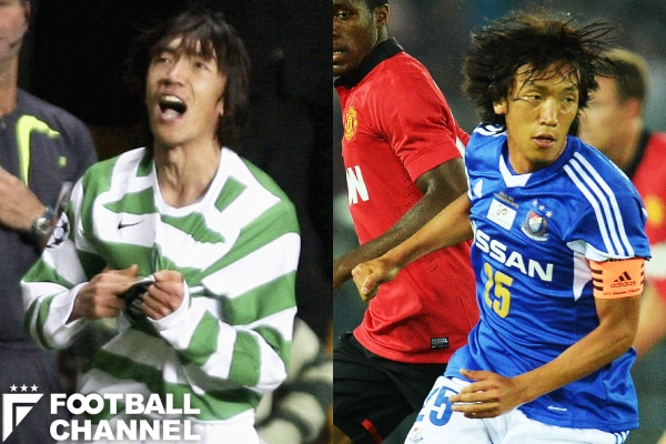 中村俊輔、所属クラブ歴代ポジション。マリノス、レッジーナ