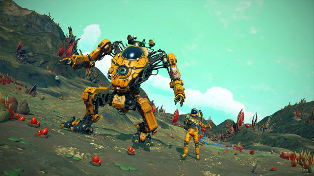 No Man S Sky 巨大ロボ登場のアプデ Exo Mech 配信開始 Vrならコクピット視点で操縦も