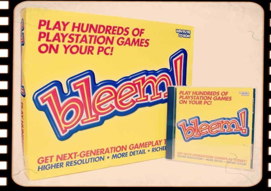 1999年4月10日、PlayStationエミュレーター「bleem!」の出荷が開始され