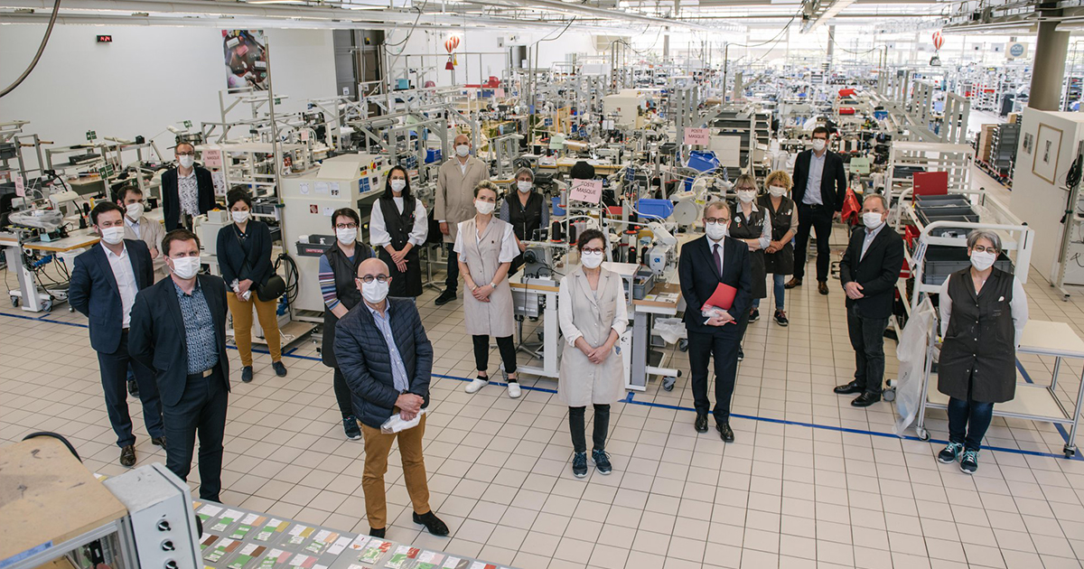 「ルイ・ヴィトン」がマスク生産のため生産拠点を一部再開　週10万枚の供給を目指す