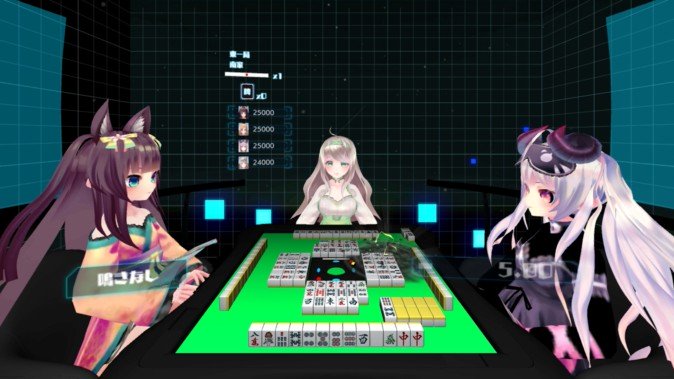 VRoid対応のVR麻雀ゲーム「SQUARE ONLINE」リリース