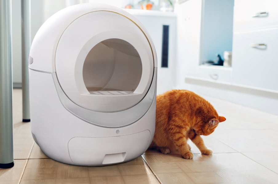 スマート猫トイレ「Igloo」が超便利！認識センサーを使って安全に自動清掃