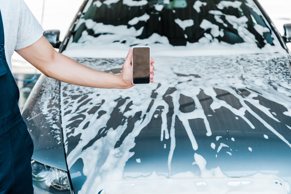 スマホ操作だけで洗車可能　出光興産がアプリ検証開始