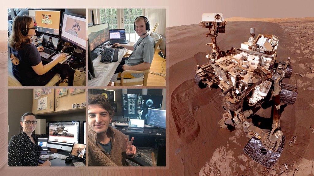 NASAでもリモートワーク、Curiosityチームが自宅から火星探査機を運用中