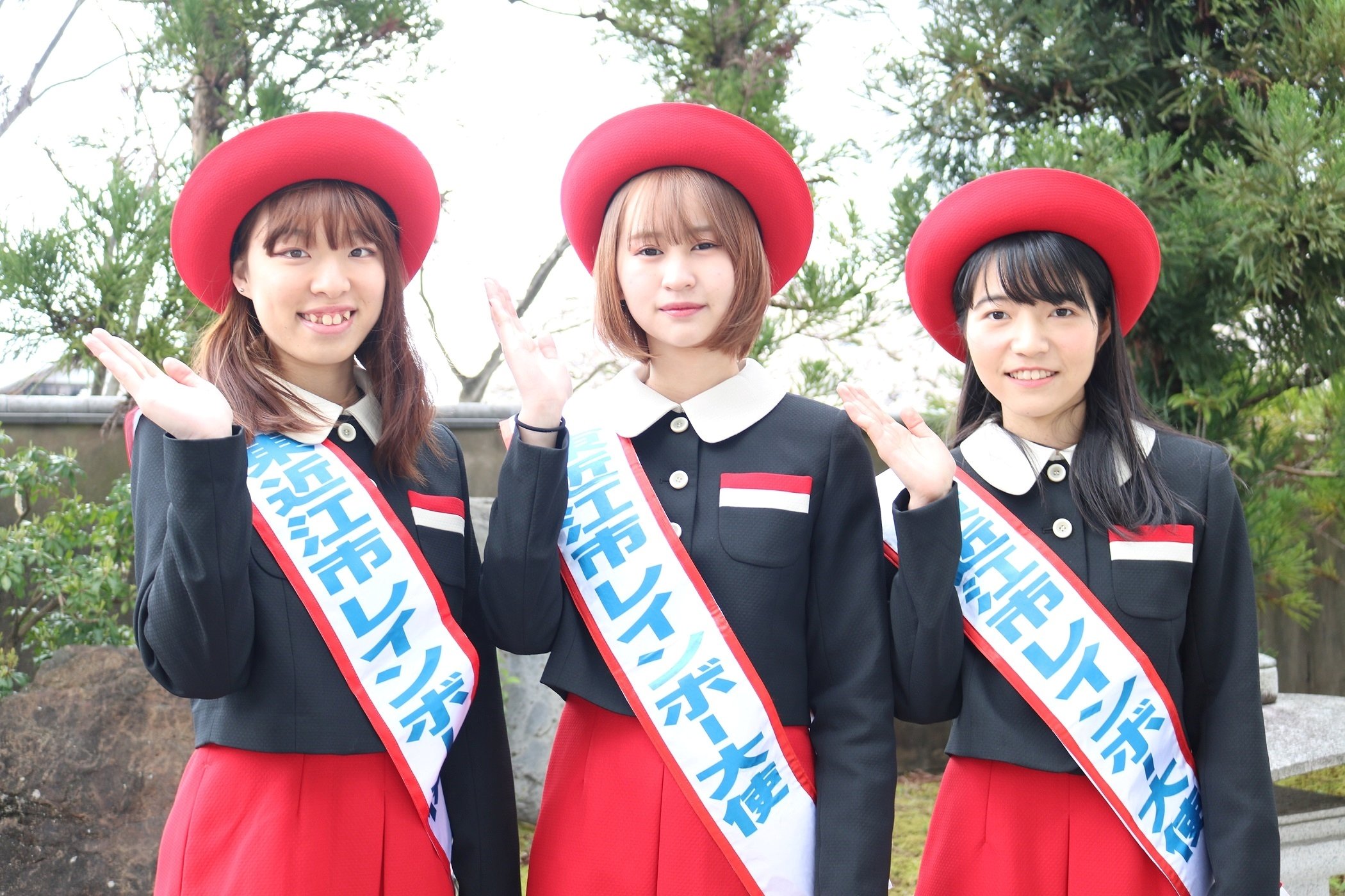 「レインボー大使」に女子大学生3人　滋賀・東近江の魅力PRへ