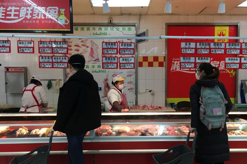1─3月の中国豚肉生産、前年比29％減　アフリカ豚コレラの影響で