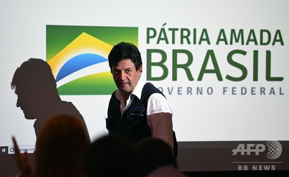 ブラジル大統領、保健相を解任 新型コロナめぐる見解不一致で