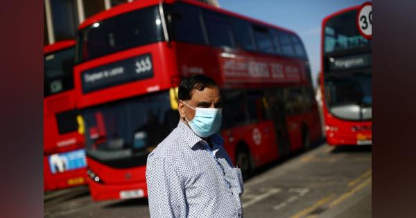 交通機関利用時などのマスク着用、英政府は義務化を＝ロンドン市長