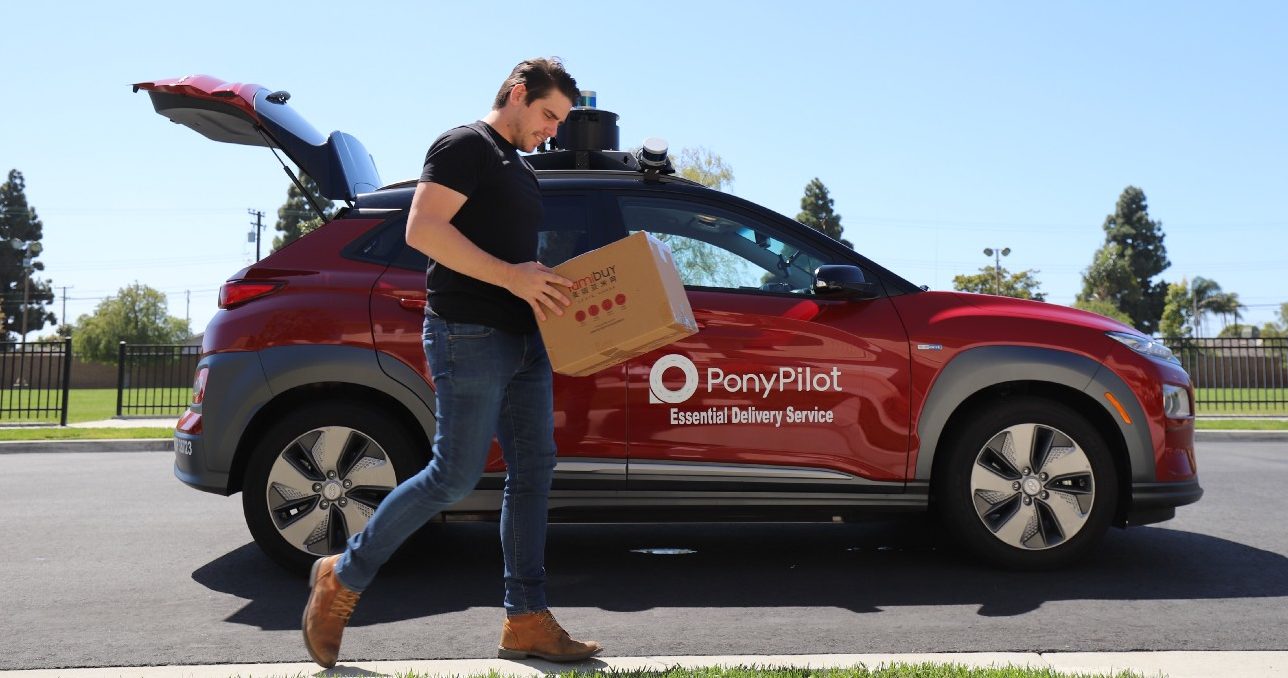 自動運転車で配送！トヨタ出資のPony.ai、米カリフォルニア州で導入　新型コロナ対策