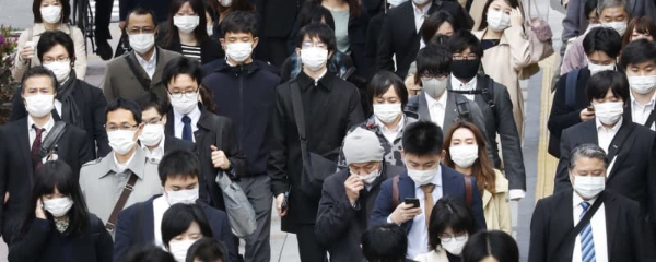 通勤避ける、日本最低18％　新型コロナ対策、国際調査