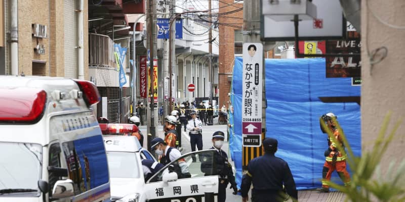 福岡の飲食店に刃物男立てこもり　元従業員、店主の娘2人が人質