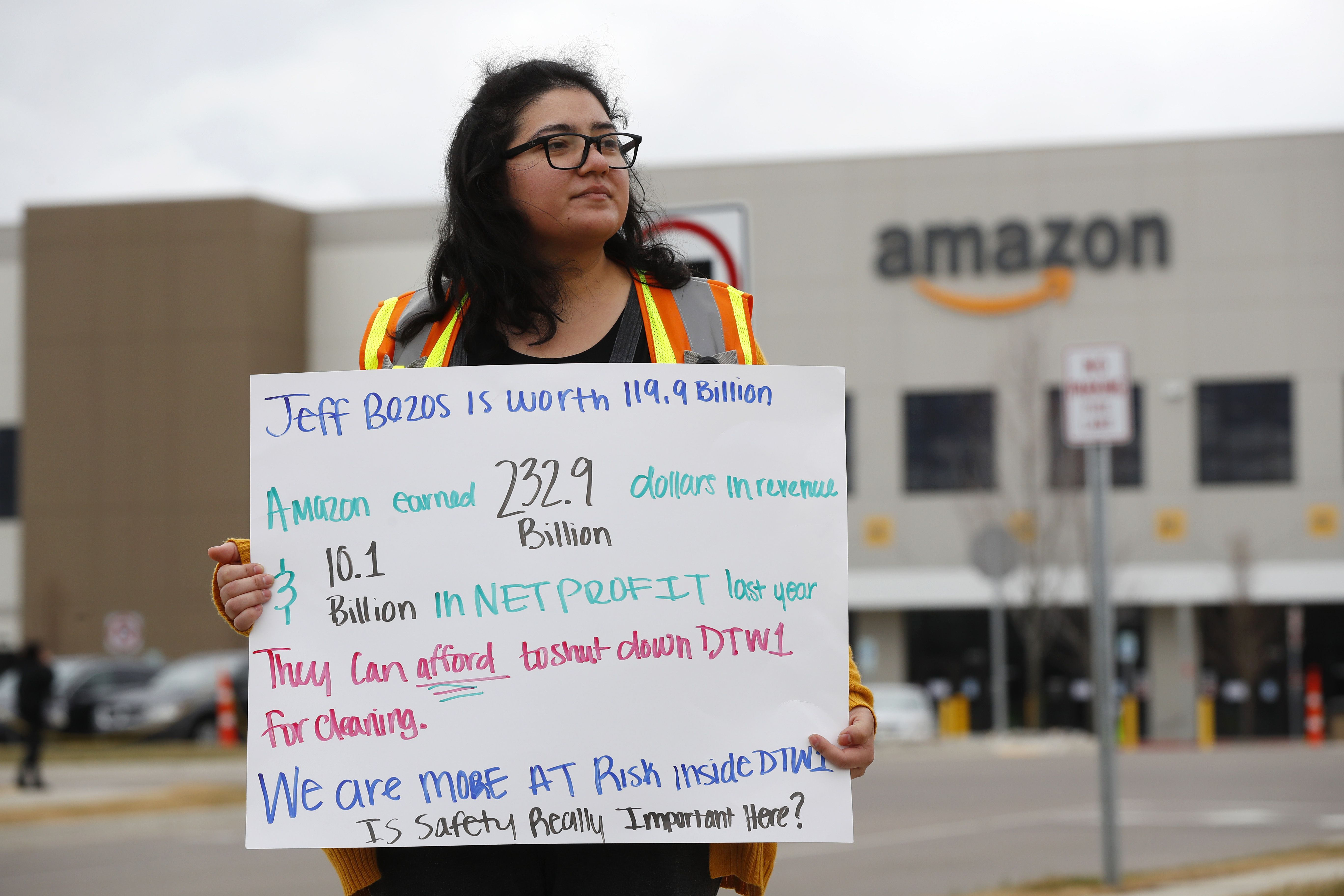アマゾンの倉庫従業員が全米規模の抗議デモ計画　要求は新型コロナウイルス安全対策の徹底