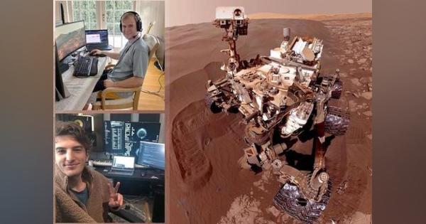 NASAもテレワークで、火星の無人探査車を自宅から操作