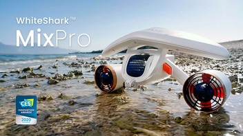 究極の水中スクーター「WhiteShark MixPro」が登場！最高時速6,4km