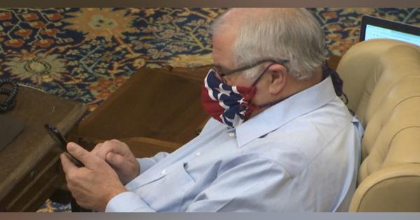 白人優位の象徴「南軍旗」マスク、米共和党議員着用で波紋