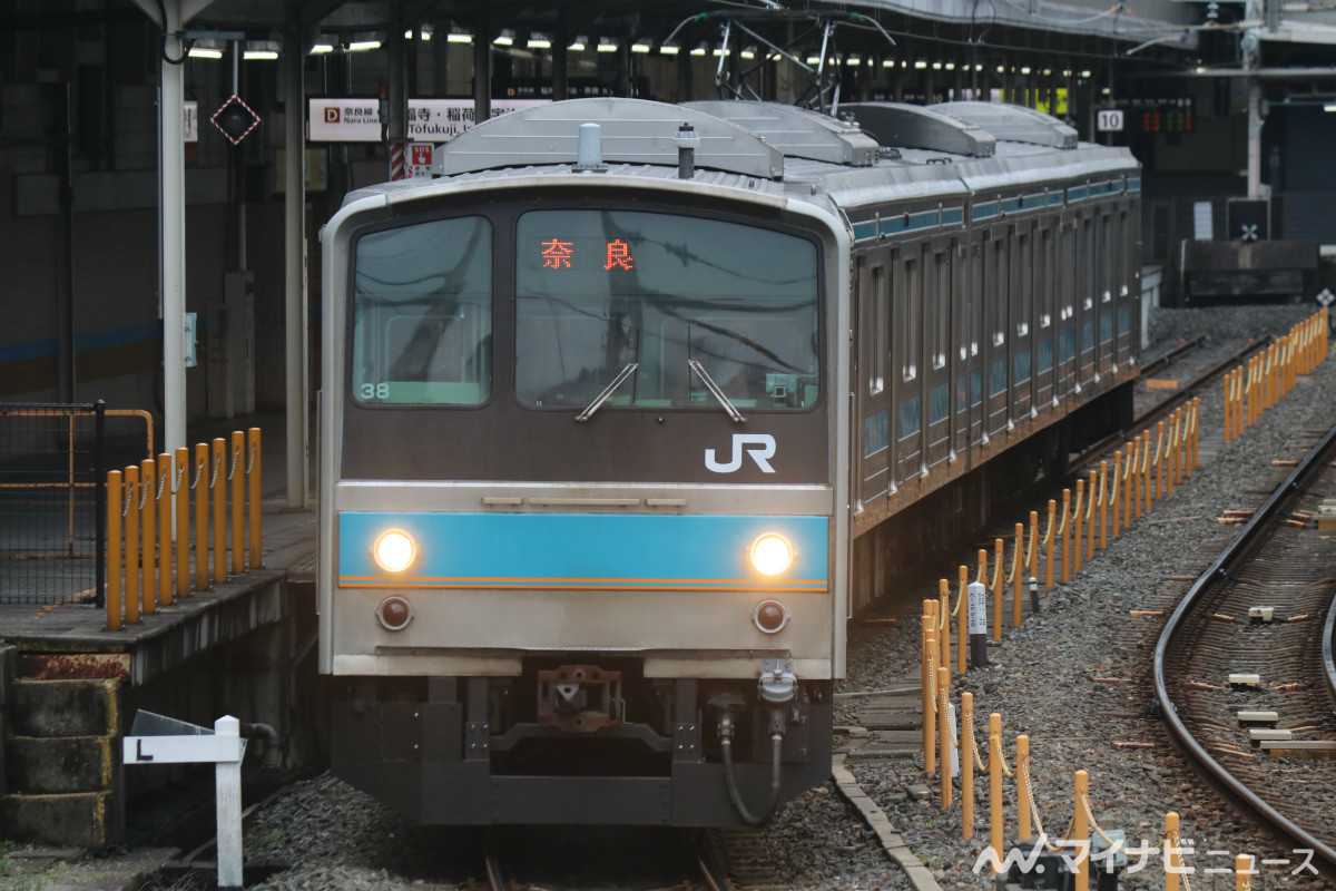 JR西日本、奈良線複線化工事で5/23夜に木幡～新田間の運転見合わせ