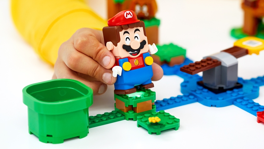 「LEGO」と「マリオ」のコラボが実現