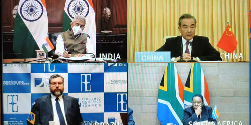 BRICS、世界保健機関を支持　新型コロナ対処で外相会議