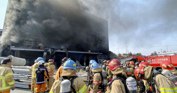 ソウル近郊の物流倉庫工事現場で爆発、38人死亡