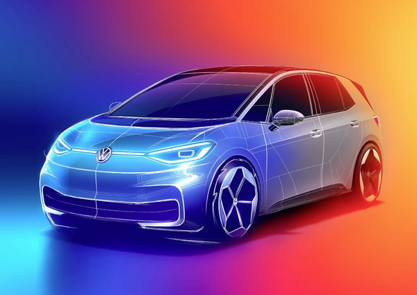 VWがデザインコンペ、テーマは「2050年の『ID.3』」…30年後のEVをデザイン