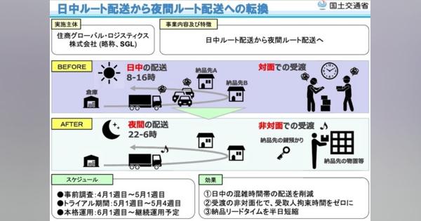 物流車両の交通量を減らす実証事業を選定　東京オリンピック・パラリンピック対策