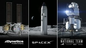 NASAが「アルテミス計画」の月着陸船を開発する3社を選定