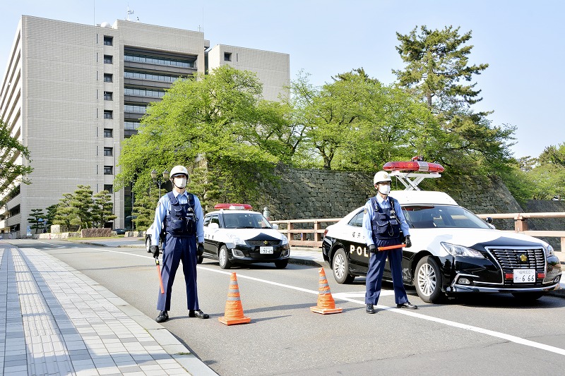 福井県庁に爆破予告電話、職員避難