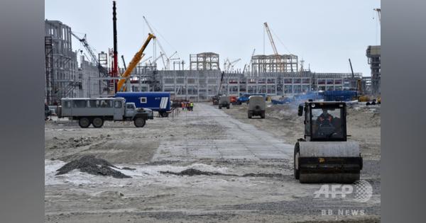 北極圏の建設現場がホットスポットに、作業員1千人超がコロナ陽性 ロシア