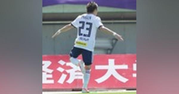 「運をもってる」「マルコスが困惑！」横浜が仲川輝人の“令和初ゴール”を投稿。秀逸なゴールパフォも！