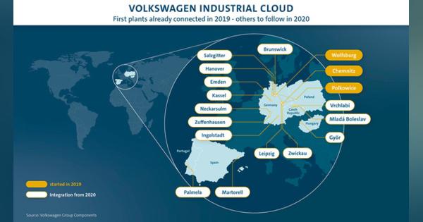 VW、「インダストリアルクラウド」の開発を強化…アマゾンと共同で