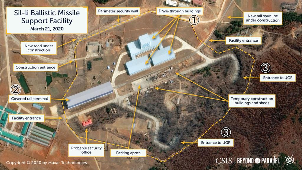 北朝鮮が平壌近郊に新たな弾道ミサイル関連施設を完成へ　ＩＣＢＭ用か　米研究機関分析
