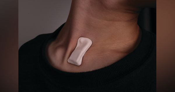 新型コロナ患者の喉に貼って体調監視するスマート絆創膏、米ノースウェスタン大学が開発