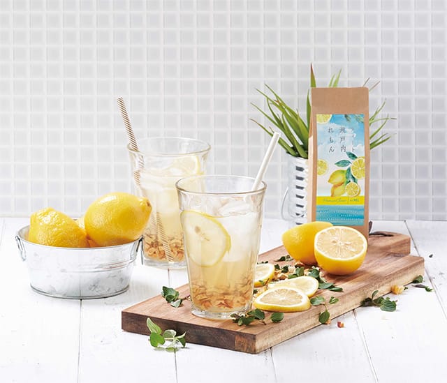 規格外のレモンから作るフルーツティー「ティート瀬戸内レモン」数量限定発売