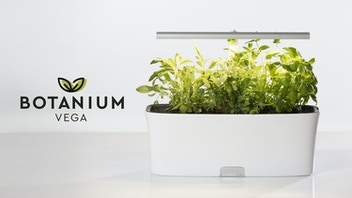 スマート屋内ガーデン「Botanium Vega」はコンパクトでお手頃価格！