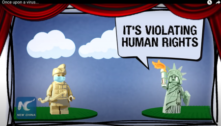 中国発アニメ『ワンス・アポン・ア・ウイルス』でアメリカを笑い者に | レゴに激似のキャラクターで世界に発信