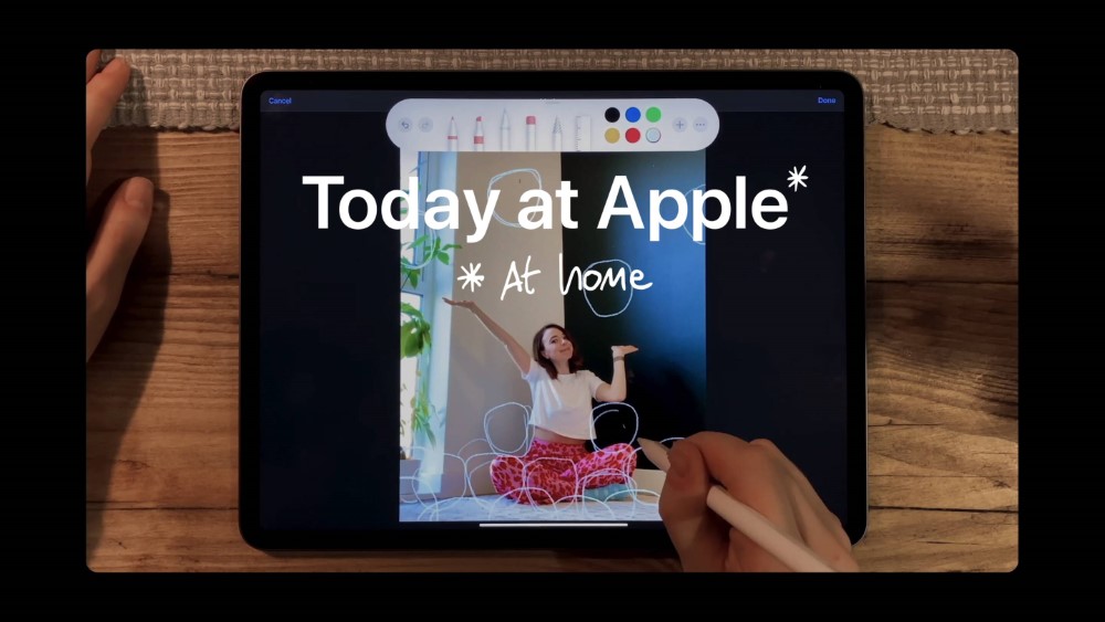 アップル、iPhoneでアートな作品づくり講座 Today at Apple at Home 日本語版を公開