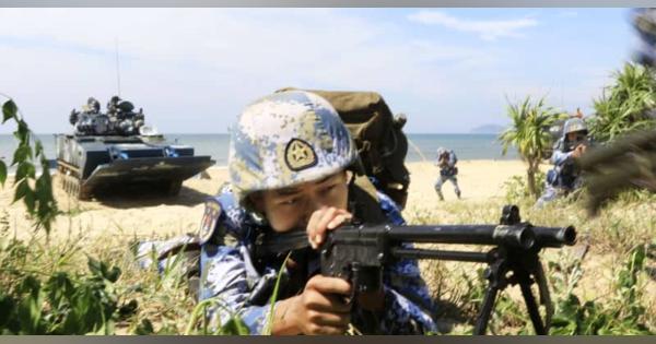 中国軍が東沙諸島の奪取演習計画　南シナ海で、台湾実効支配の要衝