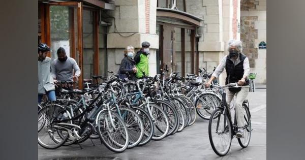 コロナ対策で移動手段は公共交通機関から自転車へシフト