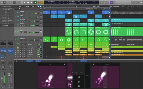 Apple、Logic Pro XにLive Loopsを追加　サンプラーも大幅機能強化