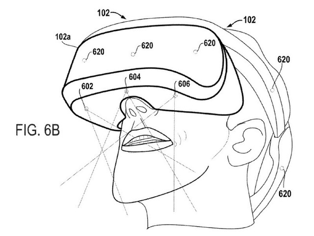 ソニー、VRアバターに目や口元、顎の動きを反映させるVRゴーグル--特許を取得