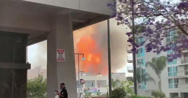 ロサンゼルスで爆発・リトルトーキョー近く　消防士が負傷
